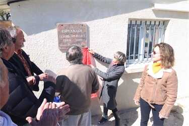 L’aménagement de l’esplanade Louis Huillet a été inauguré le samedi 9 avril 2022.