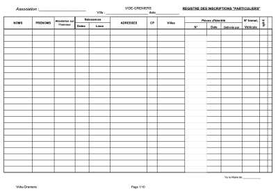 registre-vide-greniers-particuliers à compléter