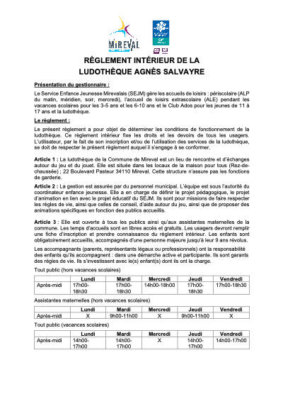 RI - LUDO Agnès Salvayre