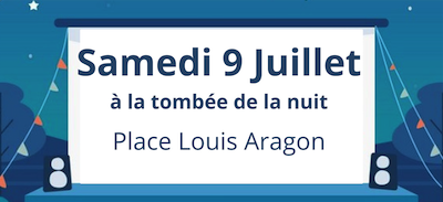 Cinéma plein air – Samedi 9 juillet
