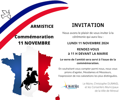 Commémoration 11 Novembre 2024