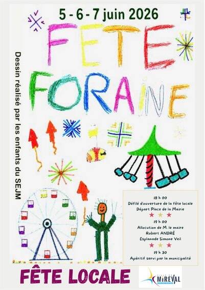 FÊTE LOCALE 2026 à MIREVAL