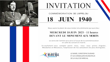Commémoration Appel 18 juin 1940