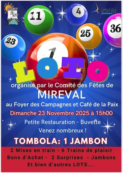 LOTO - Foyer des campagnes organisé par le Comité des fêtes