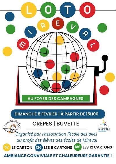 LOTO - Association L'ÉCOLE DES AILES - Foyer des campagnes