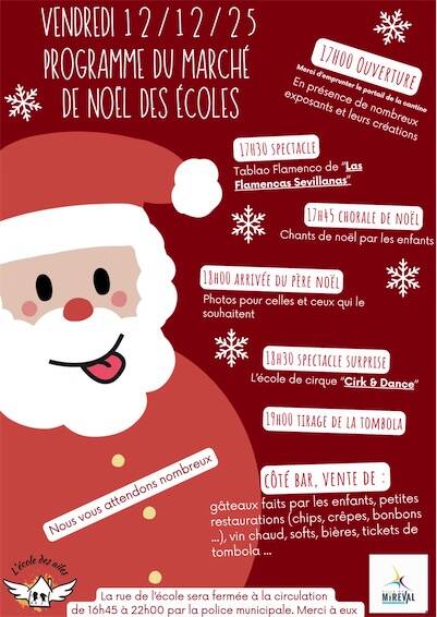 Marché de Noel - Ecoles 12.2025