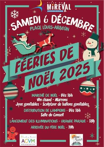 Fééries de Noel - 6 Décembre 2025 à Mireval