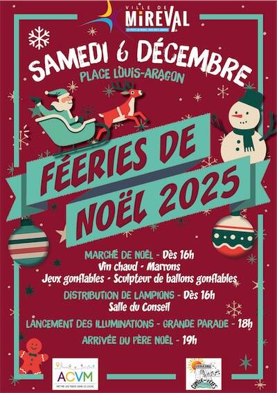 Féeries de Noel - 6 Décembre 2025 à Mireval