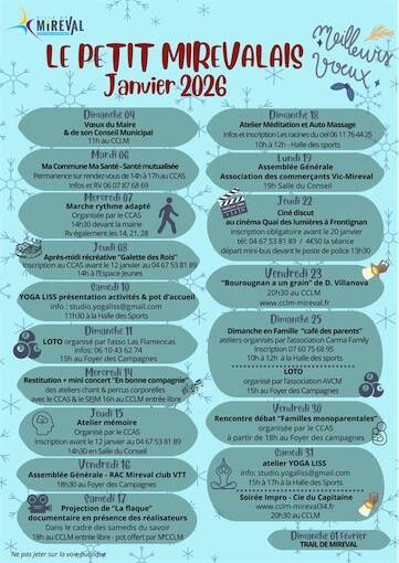 Petit Mirevalais - Janvier 2026
