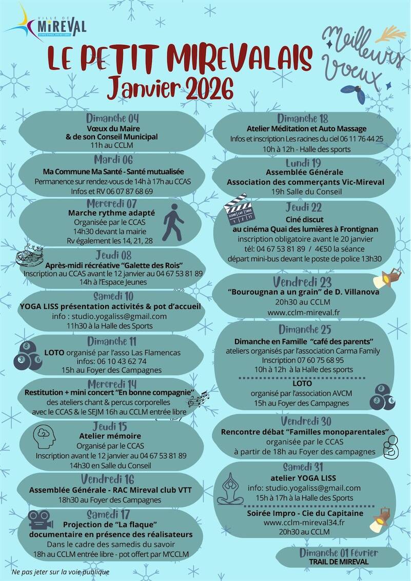 Petit Mirevalais Janvier 2026