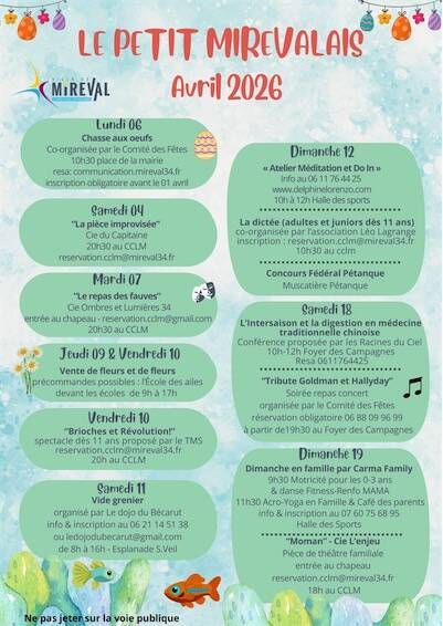 Petit Mirevalais avril 2026