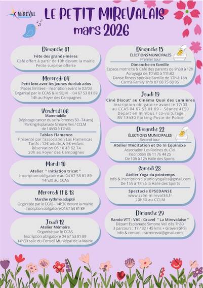Petit Mirevalais mars 2026