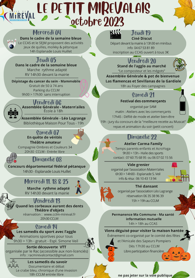 Le Petit Mirevalais Octobre 2023