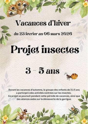 ALE - Vacances d'hiver 3/5 ans