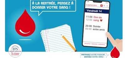 Collecte de sang – Lundi 2 septembre