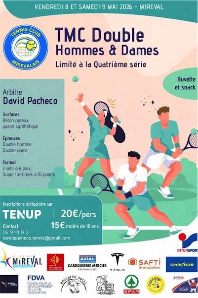 TCM tournoi mai 2026