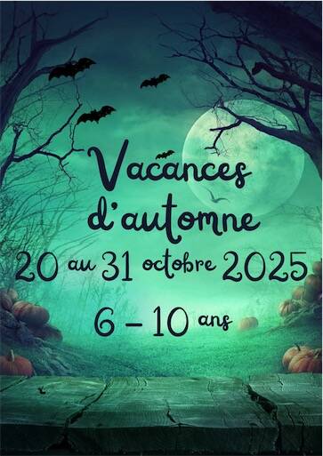 ALE 6/10 ans - Vacances d'automne 2025