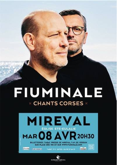 Concert Chants Corses - Église Ste Eulalie - FIUMINALE