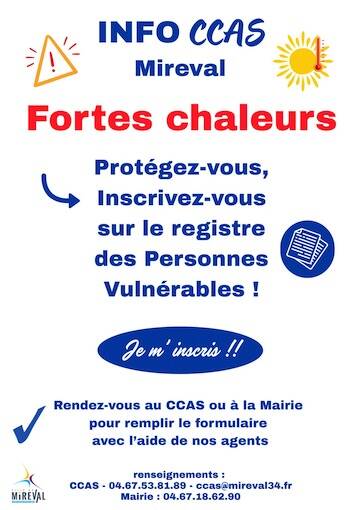 Registre personnes vulnérables