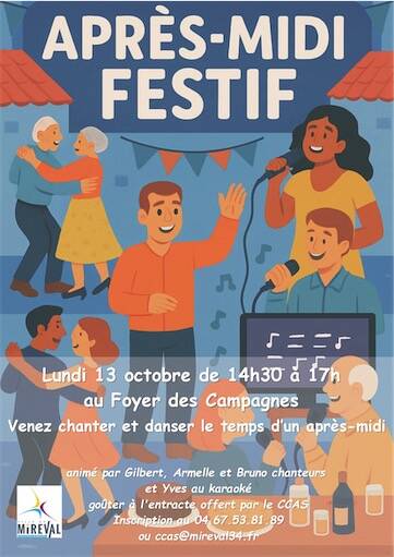 APRÈS-MIDI FESTIF - Semaine bleue