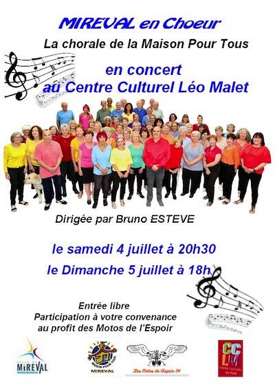 Mireval en Choeur ! Chorale de la Maison Pour Tous