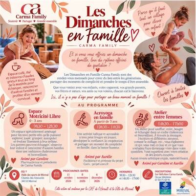 Dimanche en famille avec l'association Carma family