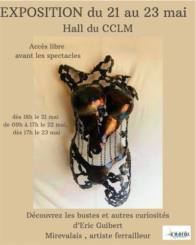 Exposition sculpturales d'un Mirevalais au CCLM