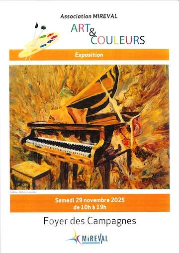 Expo peinture - Association Art et Couleurs au Foyer des Campagnes