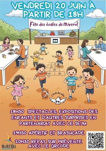 Fête de l'école - spectacle et repas