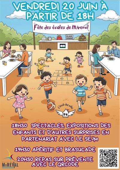 Fête de l'école - spectacle et repas