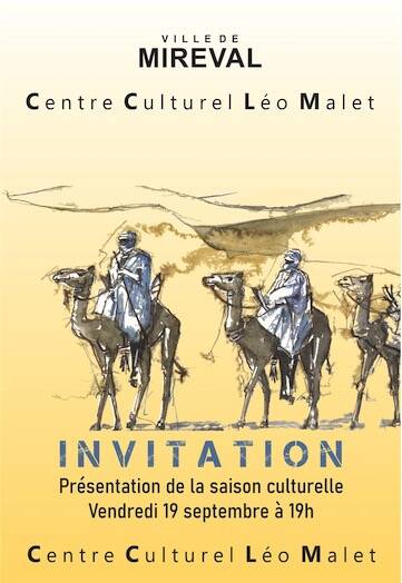 Présentation de saison culturelle ce vendredi 19 septembre à 19h au CCLM